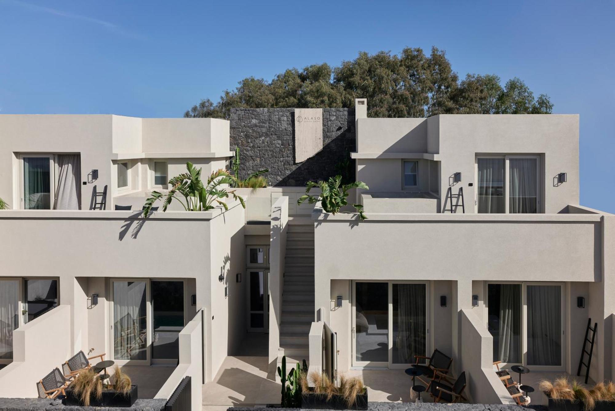 Alaso Design Suites Fira  Exterior foto